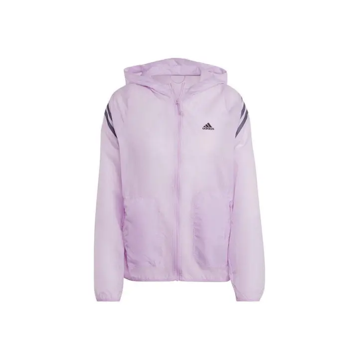 Cortavientos Mujer adidas 3S Windbreak Rosa - 1