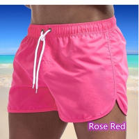 Pantalones De Baño Hombre Verano 2024 Moda Surf Low Waist Transpirables Para Playa Material Poliéster Monotono - details 10