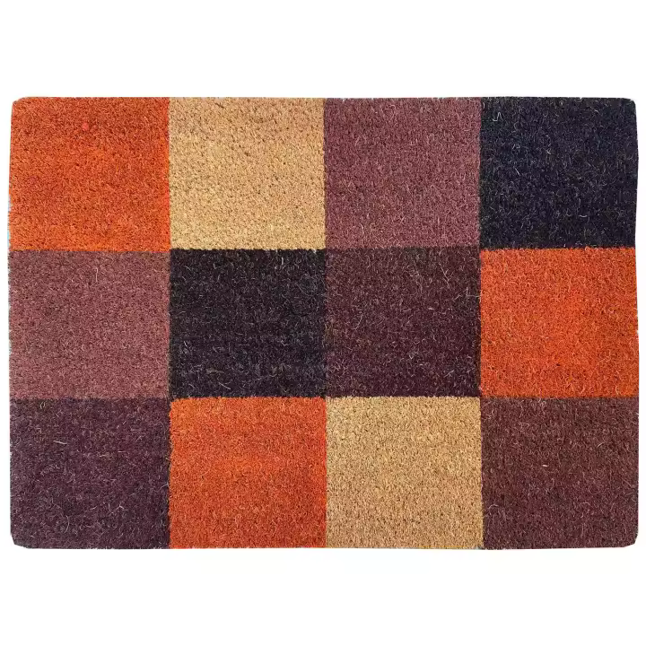 Felpudo coco 60x40 cuadro 7161101-3 - 1