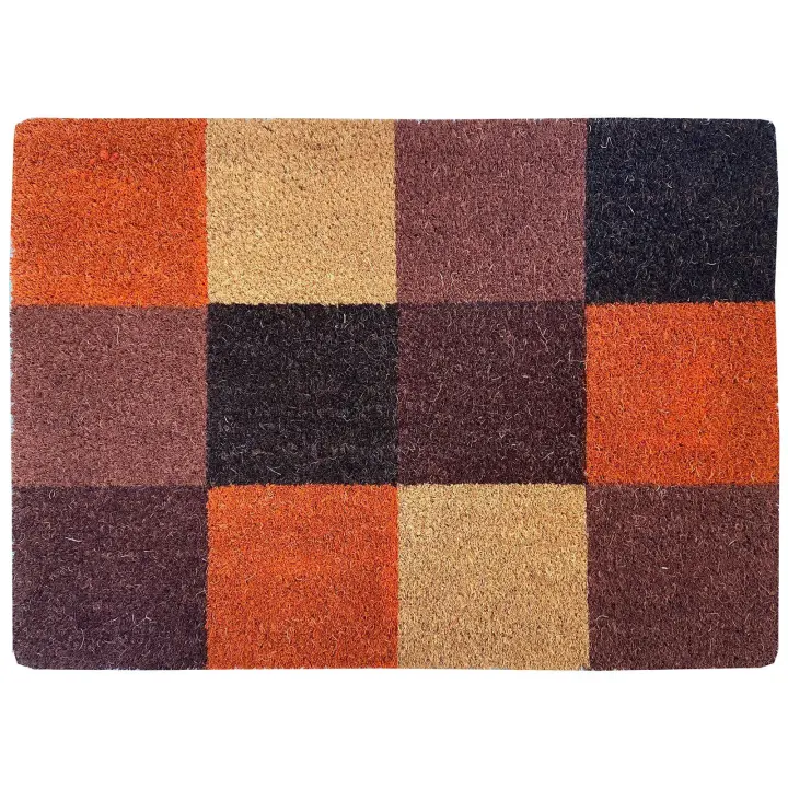 Felpudo coco 60x40 cuadro 7161101-3 - 1