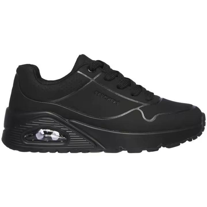 Zapatillas Skechers Uno-Stand On Air para niños unisex en color negro - 1