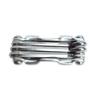 Kit De Herramientas De Reparación Para Bicicleta De Montaña Portátil Y Ligero 7 En 1 Conjunto De Herramientas Multifuncionales Allen Hexagonal Y Destornilladores Para Ciclismo - details 7
