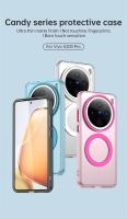 Funda De Teléfono Magnética Transparente Y Colorida Para Vivo X200 pro Mini Carga Inalámbrica Protectora Antigolpes Y Antiarrugas - details 0