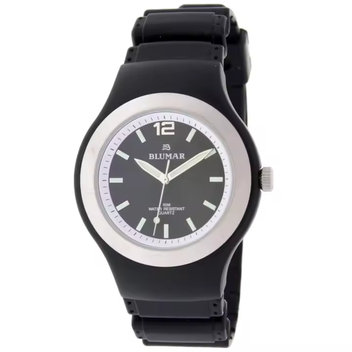 Reloj Blumar Para Hombre Acero Correa 50m Antialergico - 1