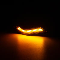 Espejos Retrovisores De Motocicleta Con Señales LED Flasheantes Luz De Giradiscos Indicador Mini LED Para Motocicleta Universal IP66 Impermeable - details 5