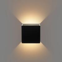Sconce De Pared Interior Moderno LED Negro 10W Fijación En La Pared Material De Aluminio Lámpara Dual Hacia Arriba Y Abajo Para Dormitorio Y Estudio - details 4
