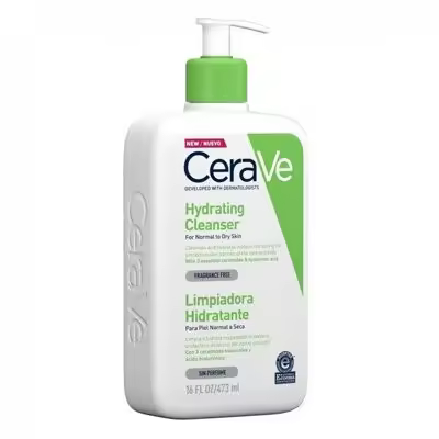 CERAVE LIMPIADORA HIDRATANTE ROSTRO Y CUERPO PIEL NORMAL A SECA 473 ml - 1