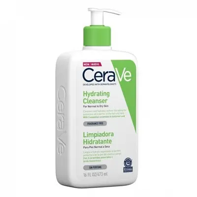 CERAVE LIMPIADORA HIDRATANTE ROSTRO Y CUERPO PIEL NORMAL A SECA 473 ml - 1