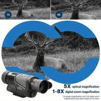 Monocular de Visión Nocturna Digital NV300 1080p: Captura HD de Video en 100% Oscuridad Ideal para Caza Camping Viajes y Vigilancia - details 2