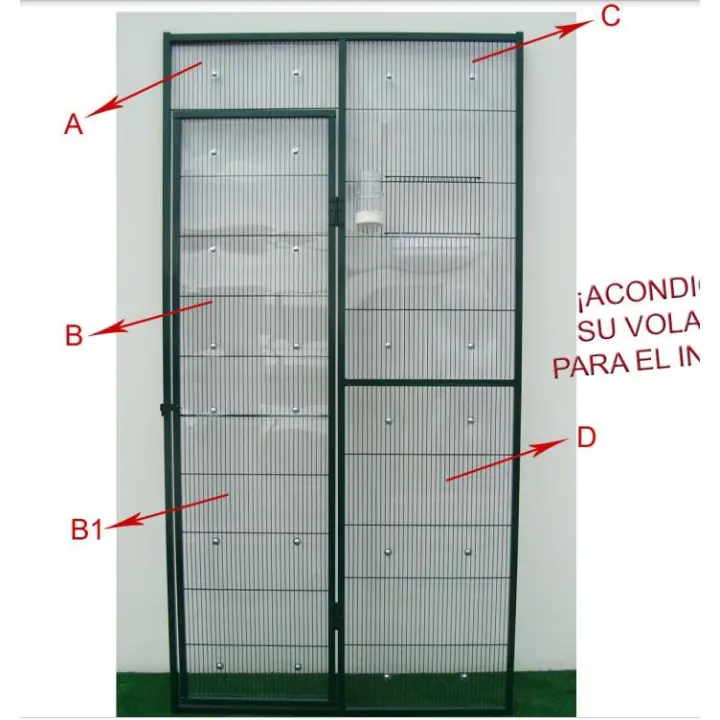 IMOR PANEL PVC RIGIDO (TRANSPARENTE) VOLADERO PAJARO - 1