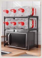 Estante de almacenamiento de cocina multicapa, organizador de condimentos, estante para microondas, estantes de almacenamiento simples para encimera, accesorios de cocina - details 6