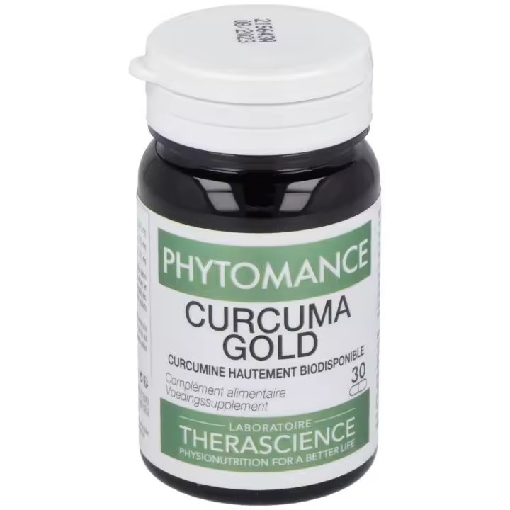 Therascience Phytomance Curcuma Gold 30 Cápsulas - 1