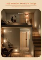 Luces LED Recargables Por USB Con Sensor De Movimiento Inteligente Y Luz Nocturna Dimmable Para Armarios Cocinas Escaleras Instalación Sencilla Incluye Bombillas - details 3