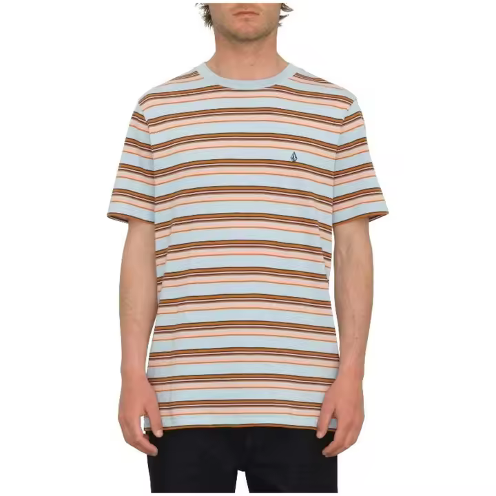 Camiseta Volcom modelo Commixt Crew Ss para hombre en color azul - 1