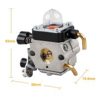 XCAN Carburador Para STIHL FS38 FS45 FS46 FS55 FS74 FS75 FS76 FS80 FS85 Herramienta De Jardín Cortacésped Eliminador De Malas Hierbas Pieza Individual - details 4