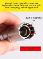 Kit De Herramientas Para Remoción De Encendido Magnético 14mm 16mm Con Rosca De 3/8" Y Llave Giratoria De 12 Puntos De 16mm Longitud De Extensión De Soplete - details 4