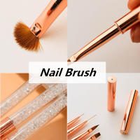 Pincel De Dibujar Para Uñas Con Diamantes Y Patrones De Líneas Herramienta De Manicura Acrílico UV Gel Extensión 5Estilos - details 2