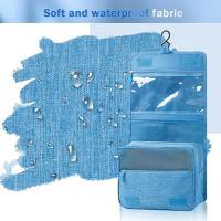 Neceser Viaje,Impermeable de Gran Capacidad Neceser Maquillaje,Bolsa de Aseo con Gancho Colgante para Hombre y Mujer Accesorios de Viaje - details 3