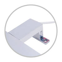 APLIQUE DE BAÑO LED LAKSA GSC EVOLUTION 8W LUZ BLANCA 6500K IP44 900 LUMENES - details 3
