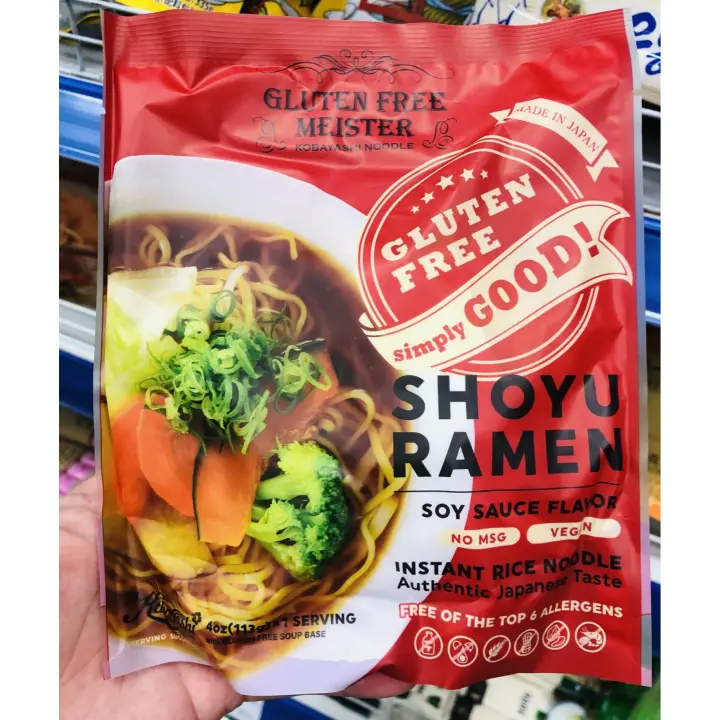 Ramen de Arroz Sin Gluten , Fideos frescos para preparar auténtico ramen.Producto de Japon - 1