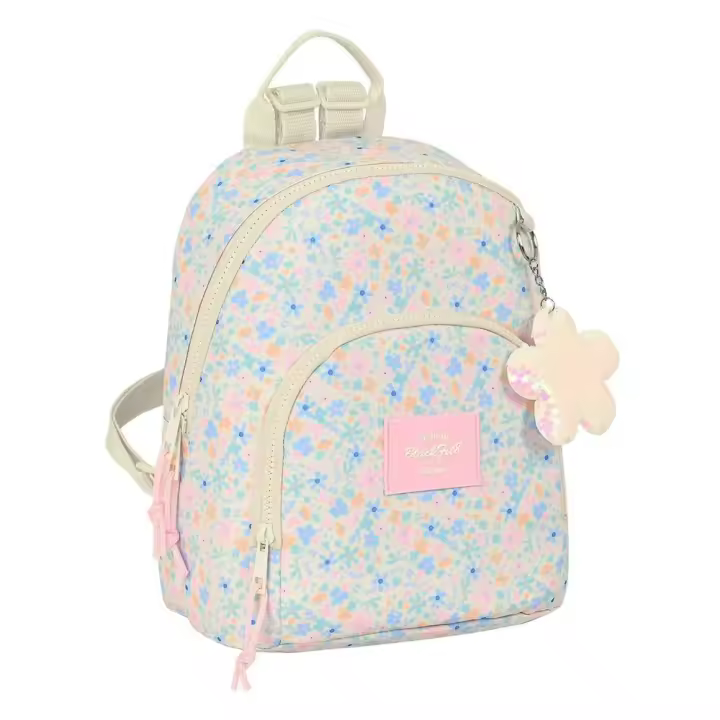 Safta Mochila Mini Blackfit8 Blossom Multicolor - 1
