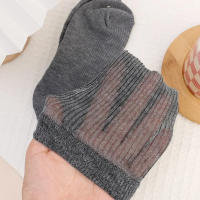 2 Pcs Medias Largas De Verano Para Mujer Estilo Lolita Y2K Solas Sólidas Transpirables Con Encaje Suaves Y Casuales Medias De Rodilla - details 7