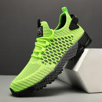 Zapatos De Deporte Casual Para Hombre MAEDEF 2024 Verano Transpirables Y Cómodos Zapatillas De Correr Y Caminar Con Cordones Material De Suela De Goma Talla Verdadera - details 2