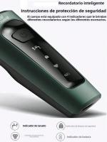 Afeitadora Eléctrica 9D Para Hombres Recargable Impermeable Trimmer De Rotación Para Uso Seco Y Húmedo Batería Incluida Triple Hoja - details 7