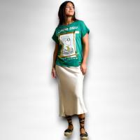 Camiseta Señora Anabel Lee - "Llámame Señora" con Maxi Print Foil Dorado - details 3