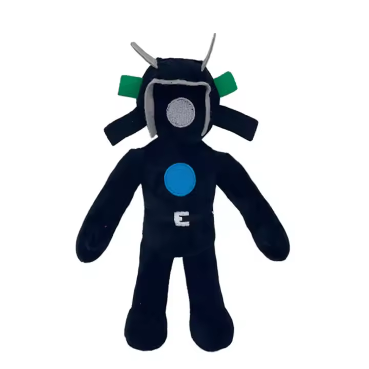 Muñeco De Peluche Skibidi Toilet Juguete Coleccionable Para Niños Y Adultos Fanáticos De Anime Y Videojuegos Regalo De Cumpleaños - 1