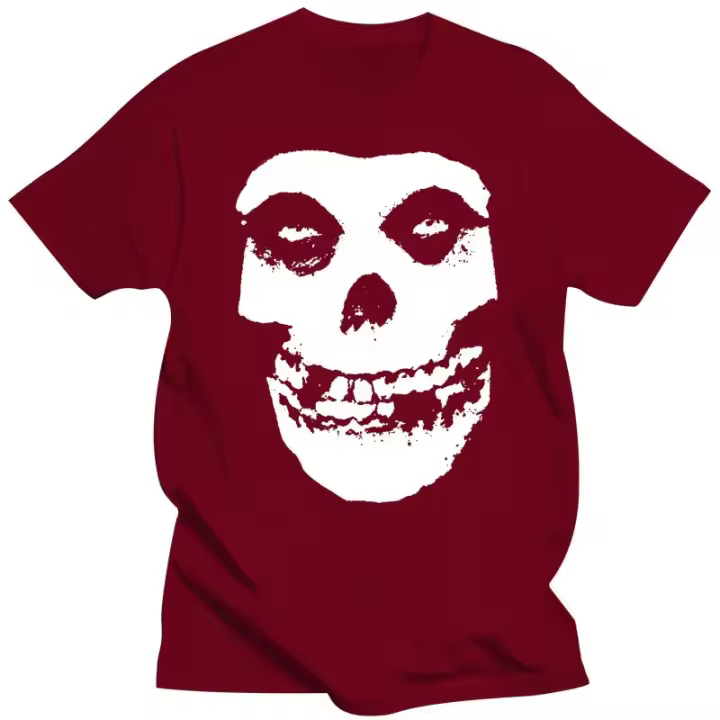 Camiseta De Algodón Para Hombre Nueva Marca Verano Con Mangas Cortas Estilo Casual MISFITS SHIRT Para Todas Las Estaciones - 1