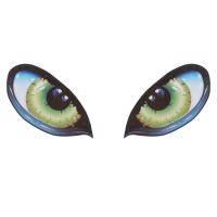 2Pcs Pegatinas De Coche 3D Estéreo Reflector Ojos De Gato Creativo Pegatina Universal Para Espejo Retrovisor Adhesivo Para Coche - details 8
