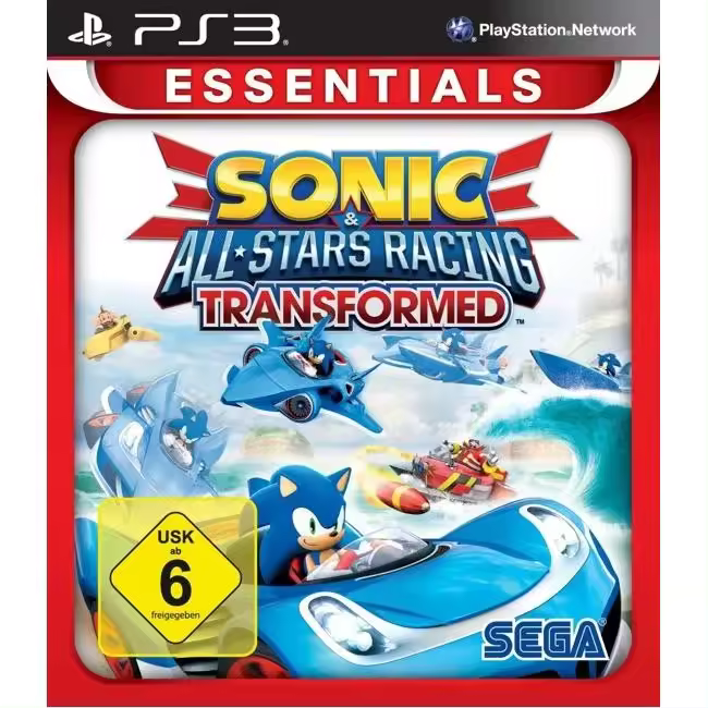 Sonic All Star Racing Transformed Essentials (Importacion UK) - Playstation 3 - Nuevo Precintado - 1