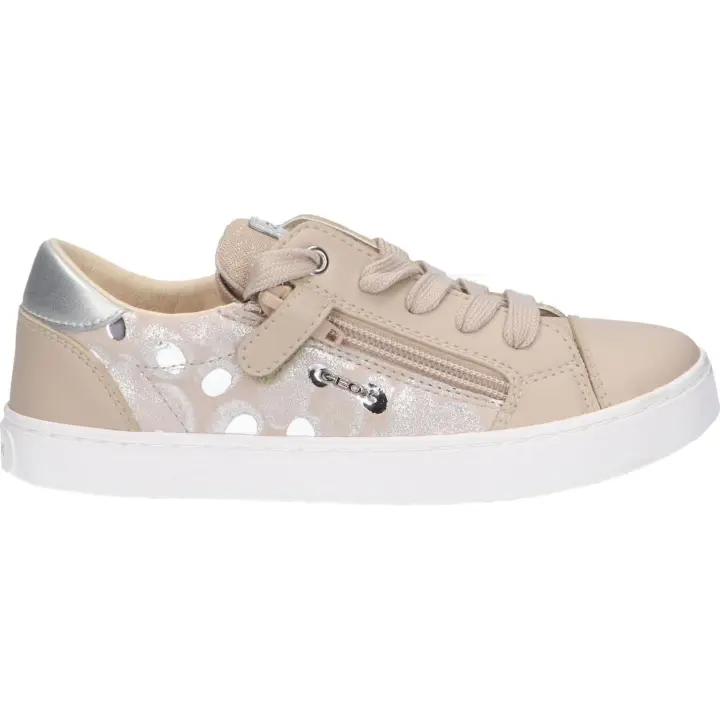 Deportivas de Mujer y Niña GEOX J02D5B 007BC JR KILWI C0475 BEIGE-SILVER - 1