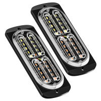 Luz De Advertencia Estroboscópica Azul LED Para Camiones Y Coches 12V 24V 20SMD Luz Trasera Universal Para Vehículos - details 6