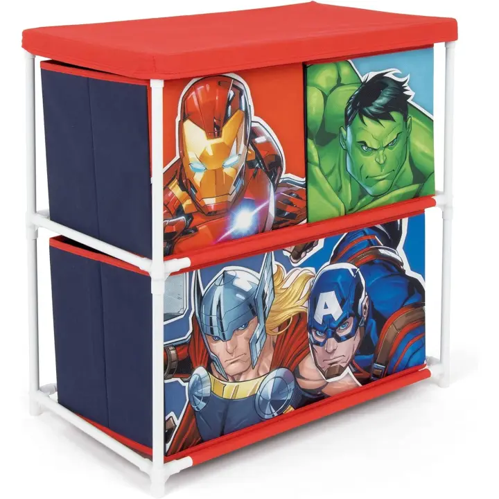 Arditex Estantería almacenaje 3 cajones Avengers 53 x 30 x 60 cm Mobiliario Infantil - 1