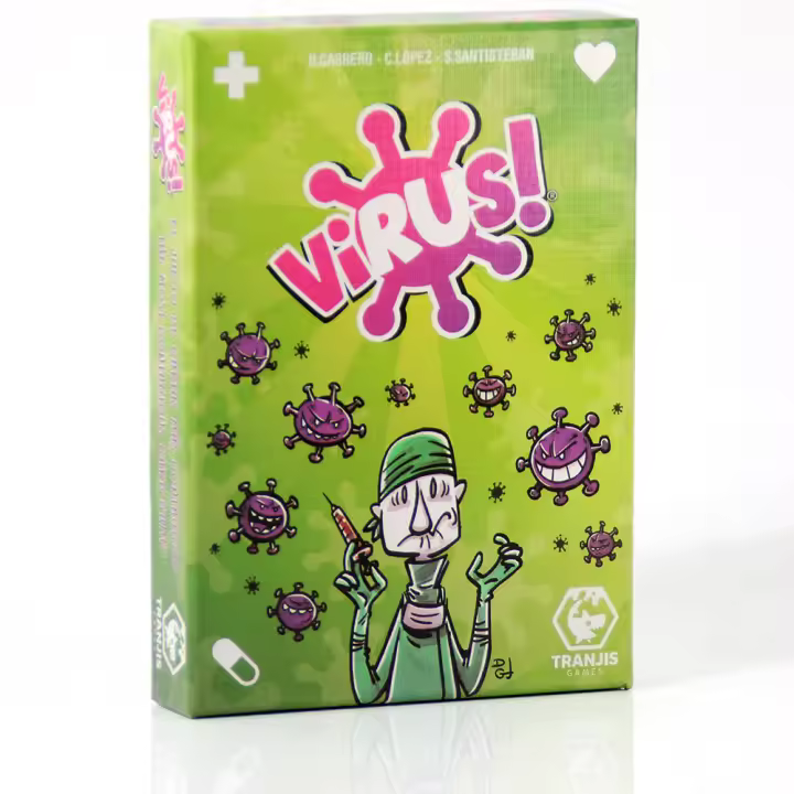 Virus! Juego De Cartas Edición Española +8 Años Expansión Evolution Juego Mas Contagioso Del Mercado Para Jóvenes Y Adultos - 1