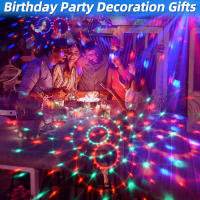 Lámpara De Disco RGB Con Efecto De Estela Para Fiestas En Casa KTV Club Bar Navidad Regalo De Luz De Noche Activada Por Sonido - details 11