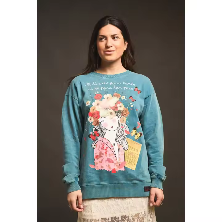 Anabel lee Marcas Mujer Ropa Sudaderas  Sudadera -Anabel Lee-Amor propio - 1
