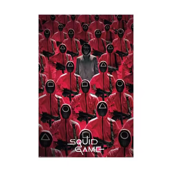 Detodoexpres - Póster Oficial Serie TV Surcoreana Suspense y Drama Supervivencia Netflix - 91.5cm X 61cm - 1