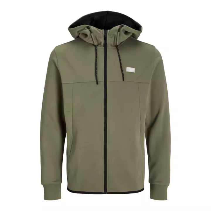 JACK&JONES 12204926 JCOAIR SWEAT ZIP HOOD NOOS Hombre Sudadera Jersey Cuello Capucha 29677 - 1