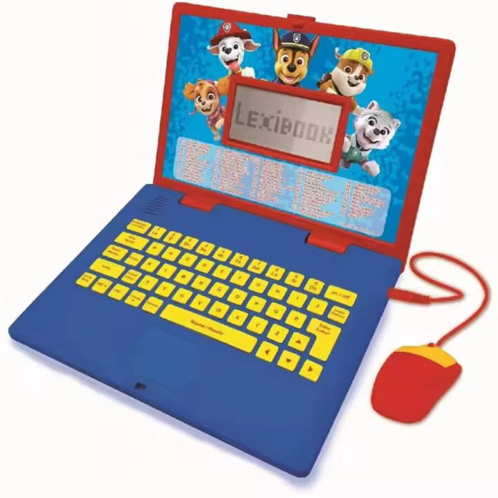 Ordenador bilingüe  Patrulla Canina educativo,  120 actividades - (ES/IN) (Lexibook JC598PAi2) - 1