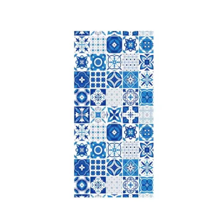 Toalla de Playa y Piscina Grande 90 x 170 cm - Estampado de Mosaicos - Uso Diario o Regalo - Toalla de Secado Rápido Poliéster - 1