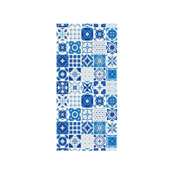 Toalla de Playa y Piscina Grande 90 x 170 cm - Estampado de Mosaicos - Uso Diario o Regalo - Toalla de Secado Rápido Poliéster - 1