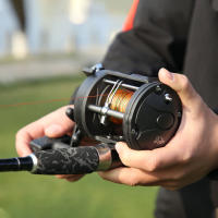 Carrete De Pesca En Agua Salada Sougayilang Serie 3000 4000 Carrete De Trapecio Derecho Para Pesca En Oceano Y Río Material Plástico - details 9