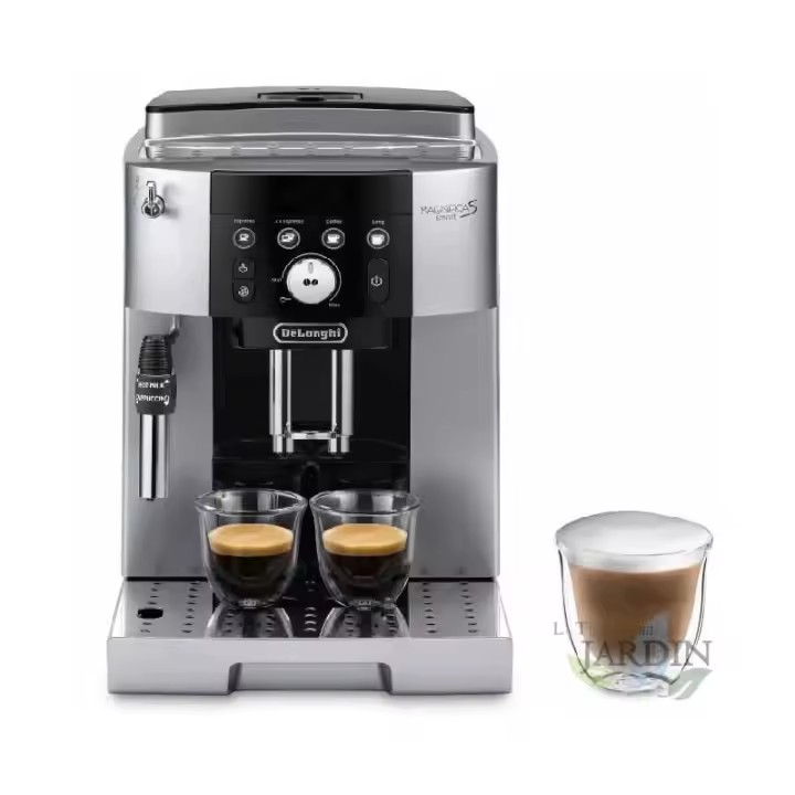 Suinga Cafetera Automática Delonghi Magnifica S Smart 1450W Gris 1.8 L - 4 Bebidas con un Botón - 1