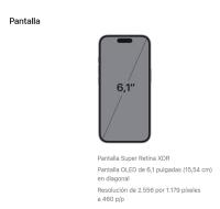 Apple iPhone 16 128GB - Chip A18 3nm |Smartphone 5G con Control de Cámara|Pantalla OLED 6,1" Super Retina XDR | Cámara 48MP + 12MP 120° |NFC - details 16