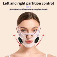 Cinta De Levantamiento Facial EMS Para Relajación Y Adelgazamiento USB Recargable Reducción Del Doble Mentón Elevador De Las Checas Máscara Facial Para Unificación Del Rostro - details 5