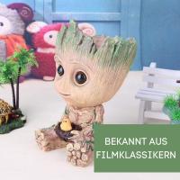 Figura de Acción decorativa para la mácula de Baby Groot, plantas, Jardín, balcón, pins de bolas Clásicas, artículo de FAN, regalo YO SOY Groot (Flor) 12,5x10x8 cm - details 2