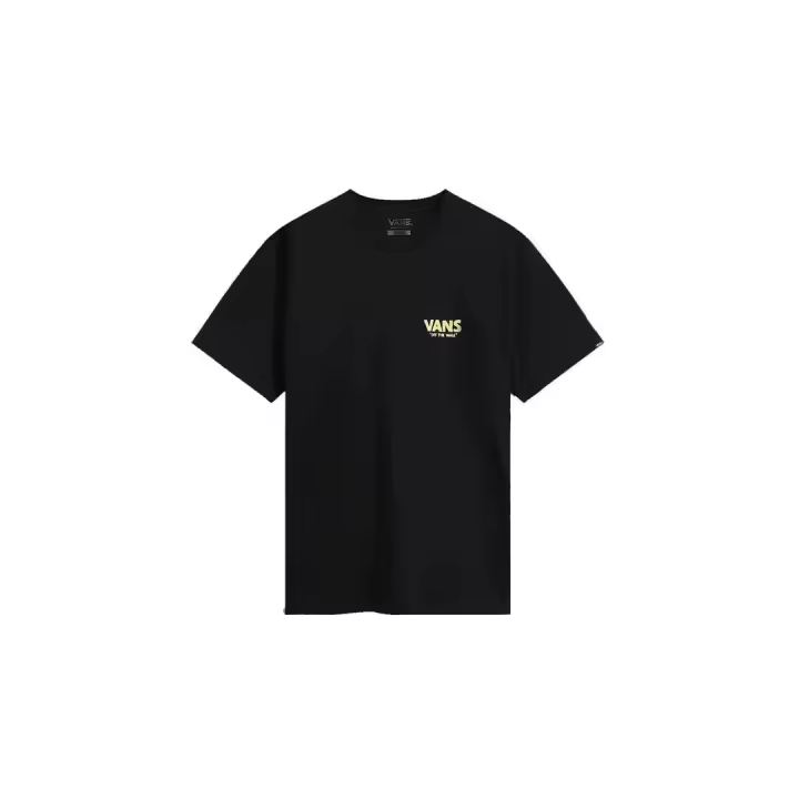 Vans - Camiseta Hombre Stay Cool Negra Estampada - 1